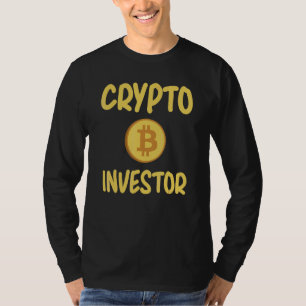 Camiseta Crypto Investor Bitcoin Invertir Trading