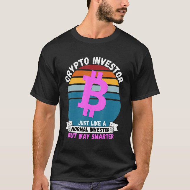 Camiseta Crypto Investor Plan B Hodl Crypto Blockchain Cry (Anverso)