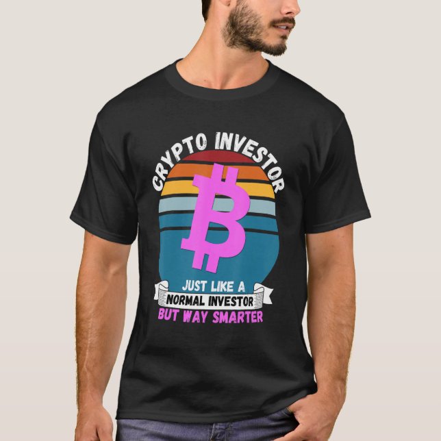 Camiseta Crypto Investor Plan B Hodl Crypto Blockchain Cry (Anverso)