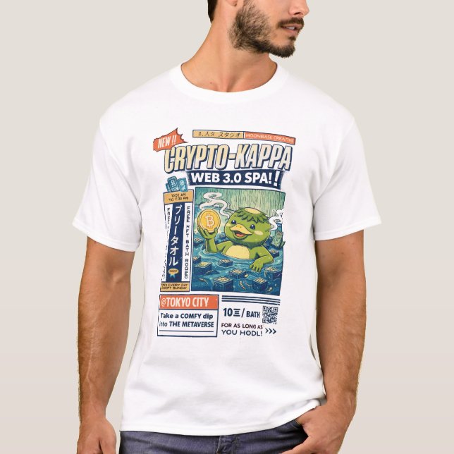 Camiseta Crypto Kappa Web 3.0 Spa (Anverso)