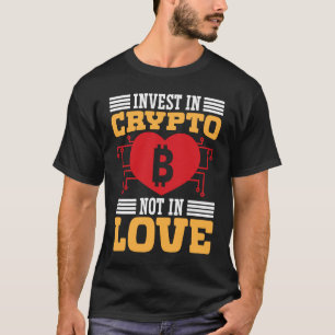 Camiseta Crypto Lover Cryptocurrency Blockchain Trader Fina