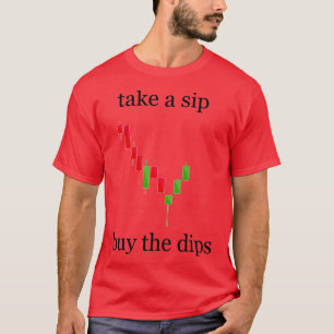 Camiseta Crypto Market Stocking Market Take a Sip Buy