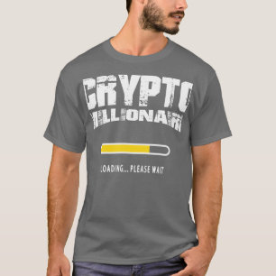 Camiseta Crypto millonaire blockchain trading