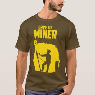Camiseta Crypto Miner cryper currency trade blockchain