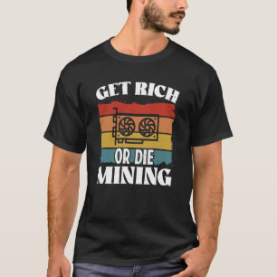 Camiseta Crypto Miner Cryptocurrency Blockchain Technology