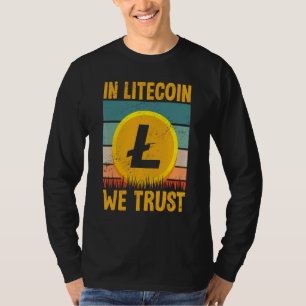 Camiseta Crypto Money Para Hombres Y Mujeres En Litecoin Co