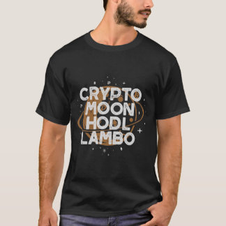 Camiseta Crypto Moon Hodl Lambo