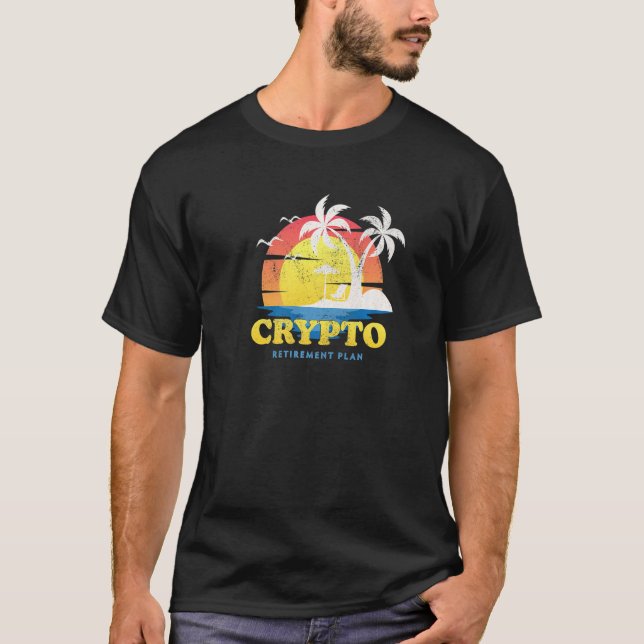 Camiseta Crypto My Retirement Plan Funny Invirtiendo 9 (Anverso)