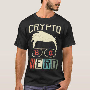 Camiseta Crypto Nerd Bitcoin Cryptocurrency Crypto Stock