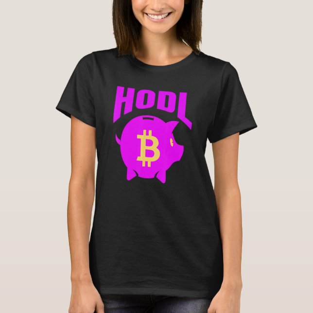 Camiseta Crypto Piggy Bank (Anverso)