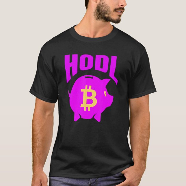 Camiseta Crypto Piggy Bank (Anverso)