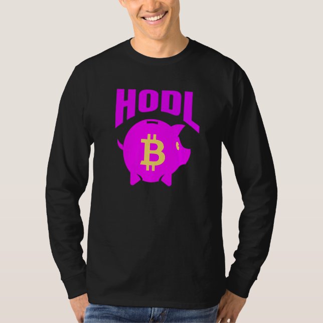 Camiseta Crypto Piggy Bank (Anverso)