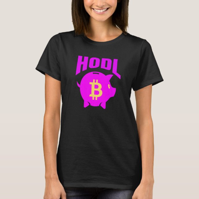 Camiseta Crypto Piggy Bank (Anverso)