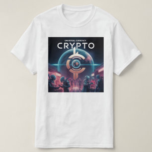 Camiseta Crypto Planet White