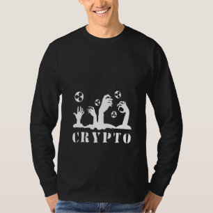 Camiseta Crypto Ripple Zombie Crypto Money Blockchai