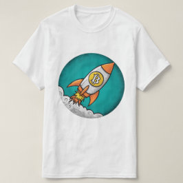Camiseta Crypto Rocket: ¡Bitcoin a la luna!