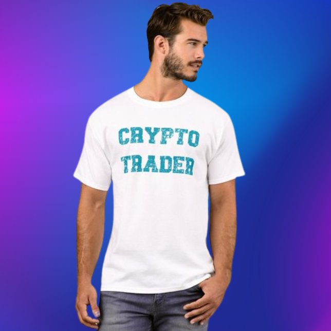 Camiseta Crypto Trader Grunge (Subido por el creador)