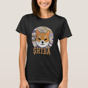 Camiseta Crypto Vintage Shiba En Moneda