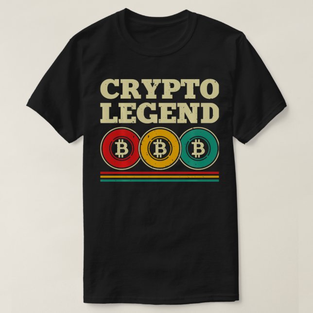 Camiseta CryptoBitcoin para Amantes del Bitcoin Crypto (Diseño del anverso)