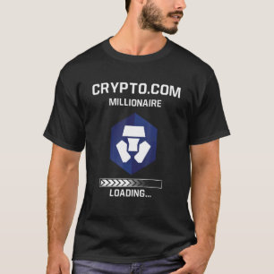 Camiseta Cryptocom Moneda Millionaire Cryptocurrency Hodler