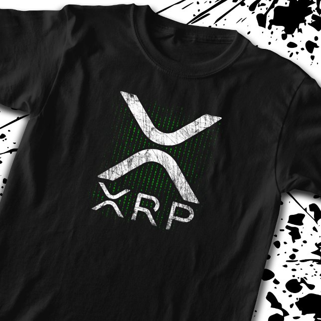 Camiseta Cryptocurrency Binary Code XRP Hodlers Meme de cri (Subido por el creador)