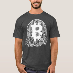 Camiseta Cryptocurrency Bitcoin BTC Trader Money es potenci