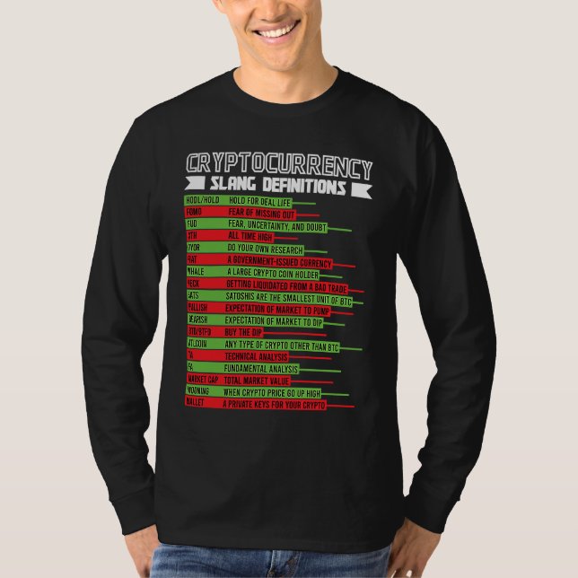 Camiseta Cryptocurrency Blockchain Trader Finance Crypto In (Anverso)
