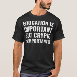 Camiseta Cryptocurrency Crypto Bitcoin Ether Funny Blockcha