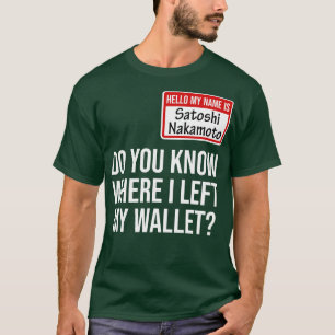 Camiseta Cryptocurrency Crypto Bitcoin Funny Hodl Satoshi N