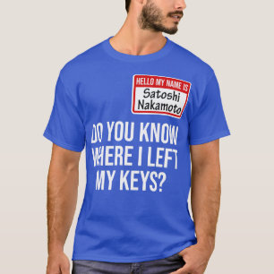 Camiseta Cryptocurrency Crypto Bitcoin Funny Hodl Satoshi N