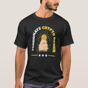 Camiseta Cryptocurrency Games Investor Crypto Gamer