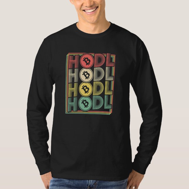 Camiseta Cryptocurrency Hodl Crypto Bitcoin Btc Krypto (Anverso)