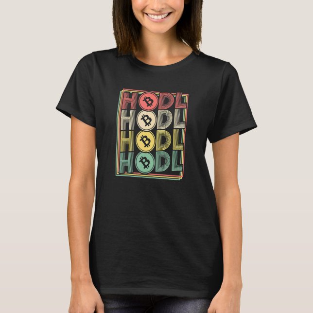 Camiseta Cryptocurrency Hodl Crypto Bitcoin Btc Krypto (Anverso)