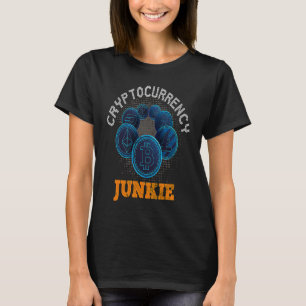 Camiseta Cryptocurrency Junkie Bitcoin Trader Crypto Tradin