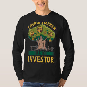 Camiseta Cryptocurrency Millionaire Crypto Stacker Investor