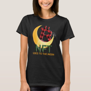 Camiseta Cryptocurrency Nft Buffalo Plaid Va A La Luna