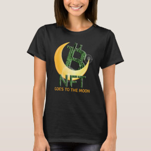 Camiseta Cryptocurrency Nft Matrix Bit Code Va Al Moo