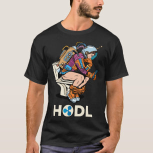 Camiseta Cryptocurrency Talk Ripple XRP Hombres De Espacio