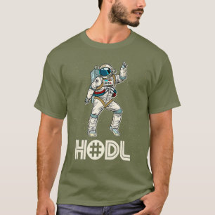 Camiseta Cryptocurrency Talk RSR Fun HODL RSR Disco Moon