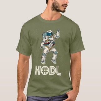 Camiseta Cryptocurrency Talk RSR Fun HODL RSR Disco Moon