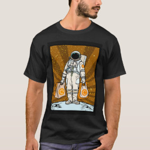 Camiseta Cryptocurrency Talk To The Moon CEL Celsius Space
