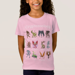 Camiseta Cryptozoology Cryptid Creatures