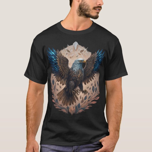 Camiseta Crystal Eagle muestra su fuerza (Anverso)