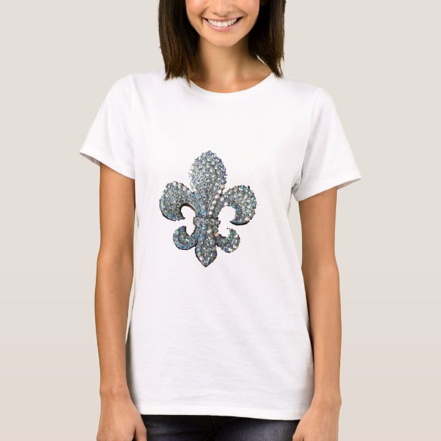CAMISETA CRYSTAL FLEUR DE LIS (Anverso)