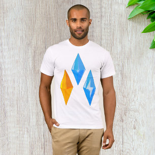 Camiseta Crystal Gems Mens T-Shirt