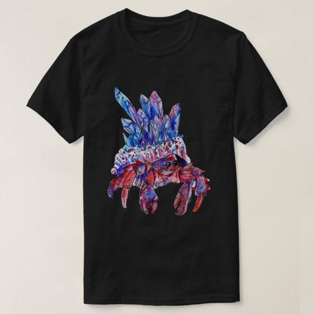 Camiseta Crystal Hermit (Diseño del anverso)