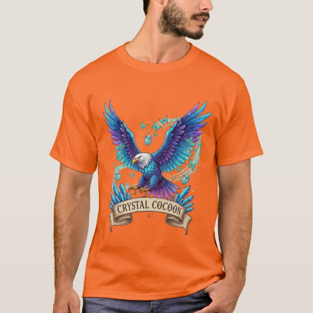 Camiseta Crystal Soar – The Eagle of Transformation Tee (Anverso)