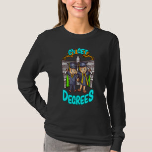 Camiseta Cs Obtiene Títulos De Graduación Para Estudiante E