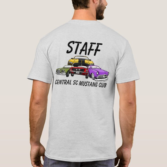 Camiseta CSCMC Car Show Staff T-Shirt (Reverso)