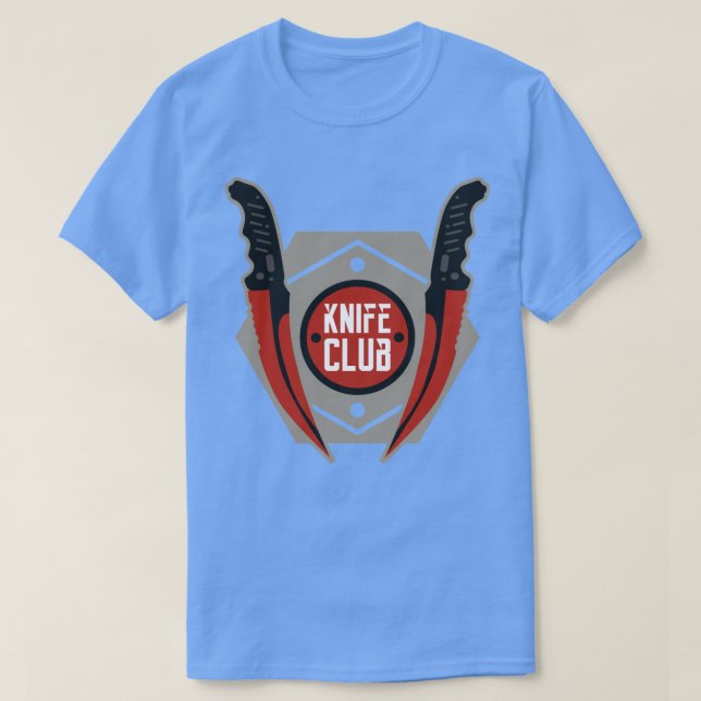 Camiseta CSGO Knife Club Flip Knife (Diseño del anverso)